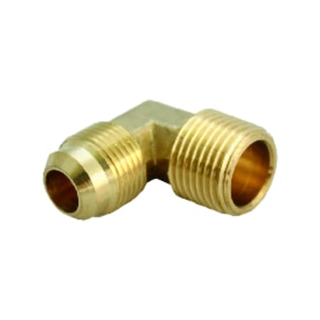 3/8 In. Flare X 1/2 In. D MPT Brass 90 Degree Street Elbow